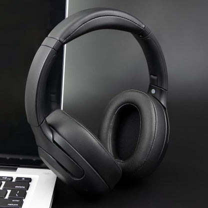 SOULWIT Earpads for Sony WH-XB900N (Not Fit WH-XB910N) - Black | Also for WH-CH710N/WH-CH720N/WH-RF400/MDR-RF895RK Headphones - color: Black