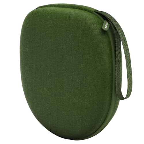 Case for JLab/JBL/Soundcore/Sony/BERIBES/KVIDIO Headphones Green | Headphone Case Hard Shell for JLab JBuds Lux ANC/JBL/Soundcore/Sony/BERIBES/KVIDIO - color: Green