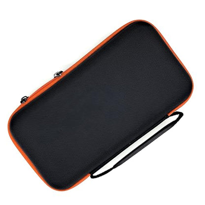 Wireless Microphone Case Compatible with JBL Wireless Two Microphone System, Handheld Dual Mic Travel Bag for Singing or Karaoke for Receivers, Adapters, AA Batteries-Black