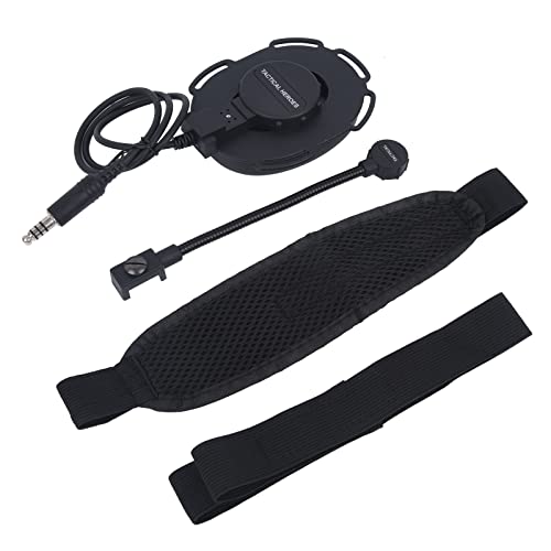 Under-Helmet Single-Ear Bowman-Style 7.0mm TP-120 Headset for Civilian U94