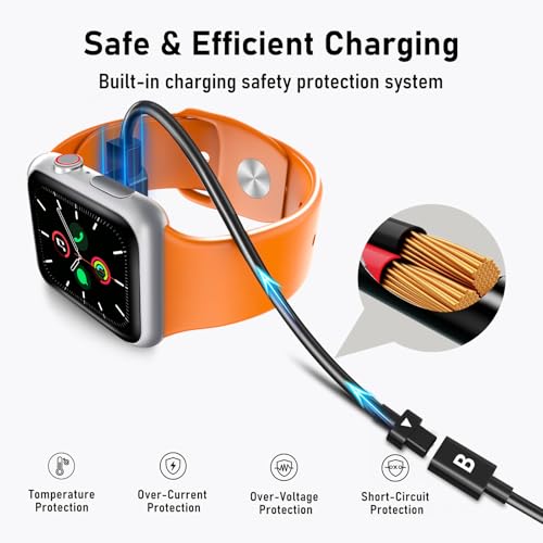 2-Pack AB400 Smart Watch Chargers, Universal for 4.0mm Pin-Pitch Devices. - size: 4.0mm
