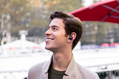 Altec Lansing True Evo Sport Truly Wireless Earphones, 6 Hours of Battery Life, Weatherproof Design, Includes Wireless Charging Case, Black (MZX758-BLK-AMZ)