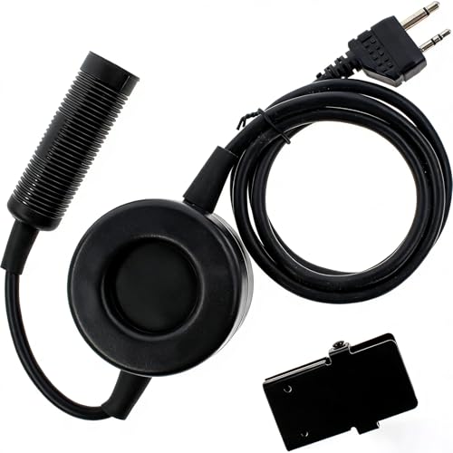 U94 PTT Cable Adapter for Midland 2-Pin Radios, Push-to-Talk Adapter Cable Compatible with Selected Tactical Headsets, for Midland GXT LXT X-Talker Radios