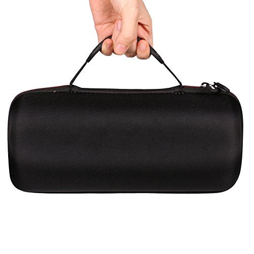LTGEM Travel Case for Bose SoundLink Revolve+ Series II Speaker, Black | Fits Charging Cradle, Fits AC Adaptor and USB Cable - color: Black