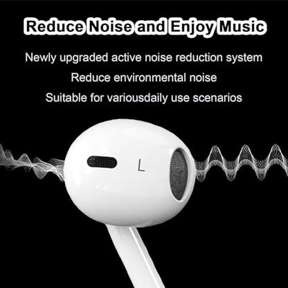 【2 Pack】Wired Earbuds, 3.5mm Headphones Wired, 3.5mm Jack in Ear Headphones with Microphone & Volume Control, Compatible with iPhone, iPad, iPod, Android, Laptop, PC, MP3, MP4 Most 3.5mm Audio Devices
