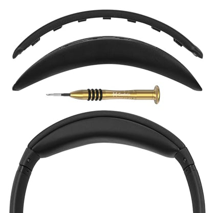 Geekria Headband Pad Compatible with Bose QC 45/ 35IIGaming/ 35II/ 35/ SE Headphones, Replacement Band Repair Part (Black) - color: Black
