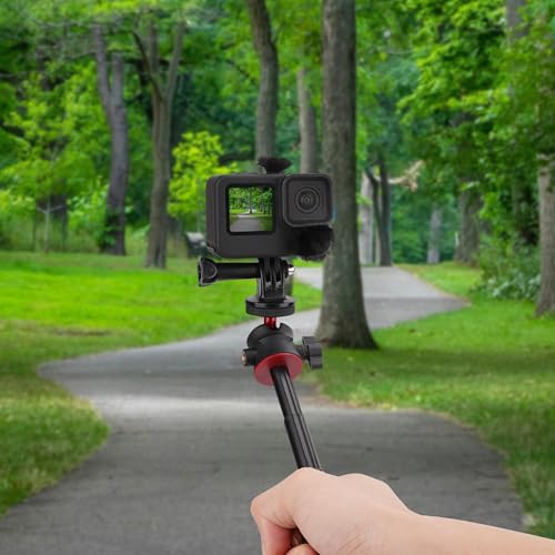Geekria for Creators Camera Mic Wind Muff Compatible with GoPro Hero 13, 12, 11, 10, 9, 8 Action Camera, Dead Cat Windscreen Microphone Cover for Hero Series (Black) - color: Black