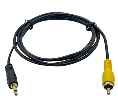 3.5mm to RCA Cable, 6FT Gold Plated 3.5mm 1/8 inch Mono TS Male Plug to RCA Male Audio Video Cable