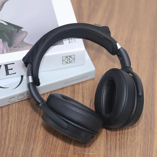 Adhiper Headphone Headband Cushion Cover for Sennheiser HD450BT, HD440BT, HD458BT, Momentum 4/3/2, ACCENTUM Headphones, 6mm Thick Soft Band Cover for Pressure Relief & Anti-Peeling, with Hanging Loop