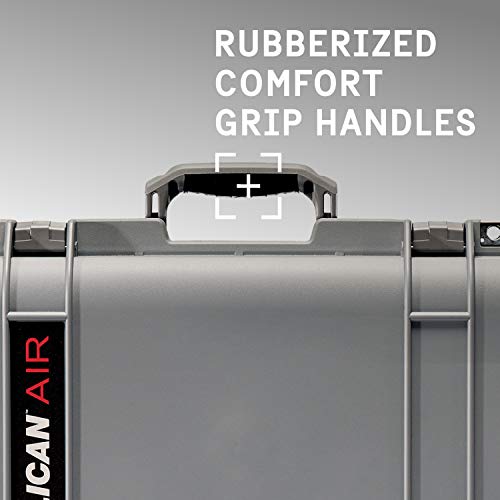 Pelican 1615 Air Case no Foam (Silver) - color: Silver, size: One Size - No Foam