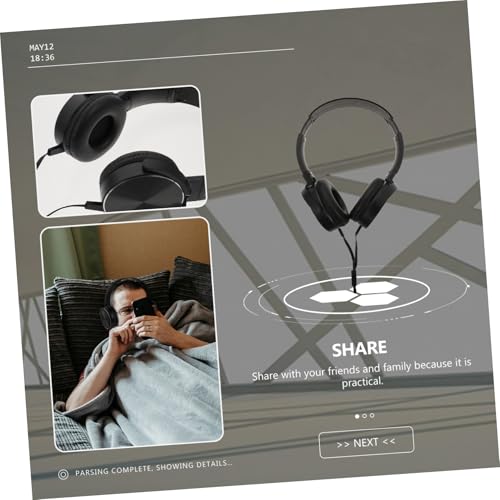 ARTIBETTER Headphones Microphone Noise Canceling Headset Stereo Headset Gaming Comfortable and Lightweight
