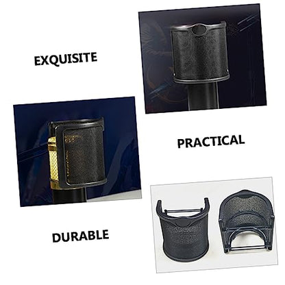 Metal Mesh Pop Filter for Microphone, Black Wind Screen