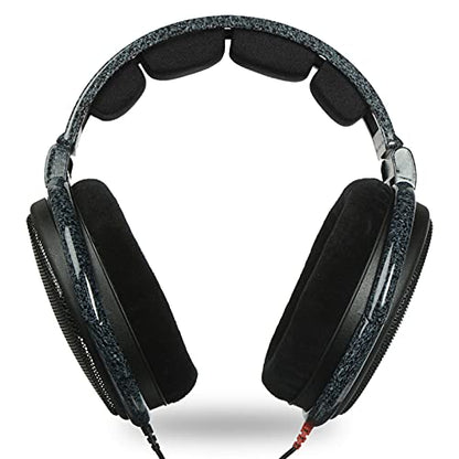 Geekria Mesh Fabric Headband Pad Compatible with Sennheiser HD600, HD580, HD650, HD660S Headphones, Replacement Band, Headset Head Top Cushion Cover Repair Part (Black)