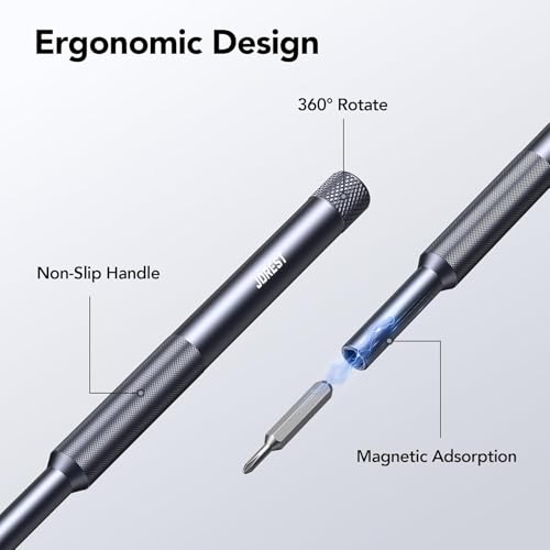 JOREST 50 in 1 Precision Screwdriver Set with Security Torx, Magnetic Mini Repair kit for Macbook, Laptop, PS4, PS5, iphone, Nintendo Switch, Glasses, Watch, Toy, Stocking Stuffers Gifts for Men - style: 50-in-1 S2