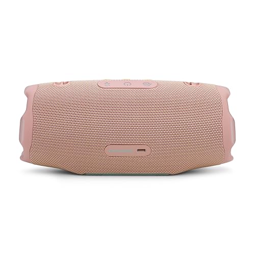 JBL Charge 6 Portable Bluetooth Speaker, Waterproof, Drop-Proof - Pink | Long Battery Life Up To 28 Hours, Quick Charging, Built-In Powerbank, Weatherproof For Outdoor, Poolside, And Shower Use - color: Pink
