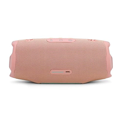 JBL Charge 6 Portable Bluetooth Speaker, Waterproof, Drop-Proof - Pink | Long Battery Life Up To 28 Hours, Quick Charging, Built-In Powerbank, Weatherproof For Outdoor, Poolside, And Shower Use - color: Pink