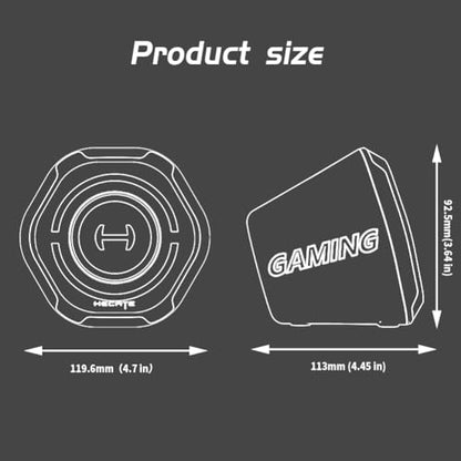 Edifier G1000 Bluetooth 5.3 Gaming Speakers,10W PC USB Computer Speakers for Laptop Desktop 3.5mm aux Input Hecate Black