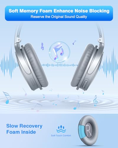 Earpads for Bose Quiet Comfort QC 35 / QC35 ii / QC25 / QC15 Headphone - color: Lifht Grey