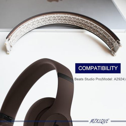 Studio Pro Headband - Replacement Parts for Beats Studio Pro 2023 (A2924) Headphones(Deep Brown) - color: Deep Brown