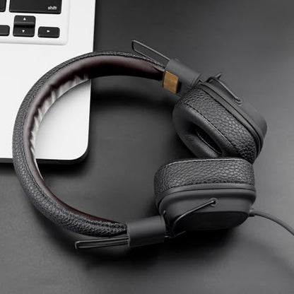 SOULWIT Earpads for Marshall Major I/II/III/IV (1/2/3/4) - Black | Do Not Fit Major V Headphones - color: Black