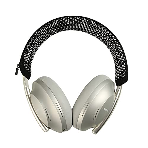 Headband Pad Cushion for Bose 700 Headphones, Replacement Headband Cover Protector Zipper Installation - Black
