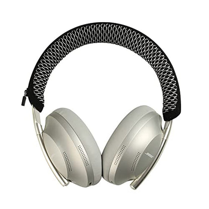 Headband Pad Cushion for Bose 700 Headphones, Replacement Headband Cover Protector Zipper Installation - Black