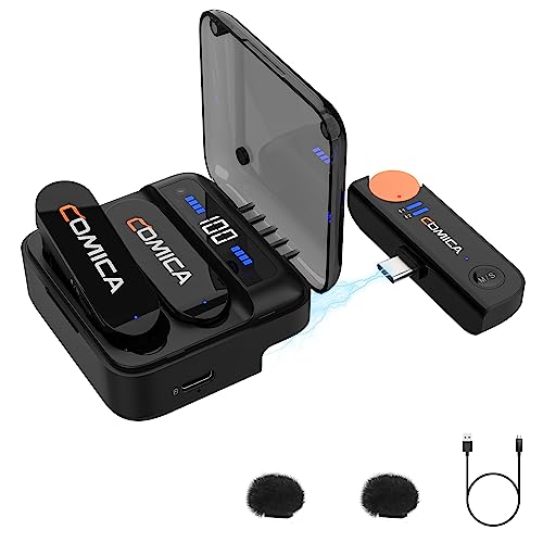 COMICA Vimo S UC Wireless Lavalier Microphone with 656FT Range
