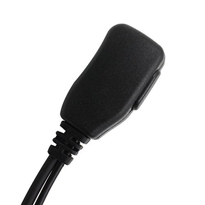 2-pin Covert Acoustic Tube Earpiece Headset for Kenwood Puxing Wouxun Baofeng Two Way Radio 2pin(1 Pack) - color: 1 Pack