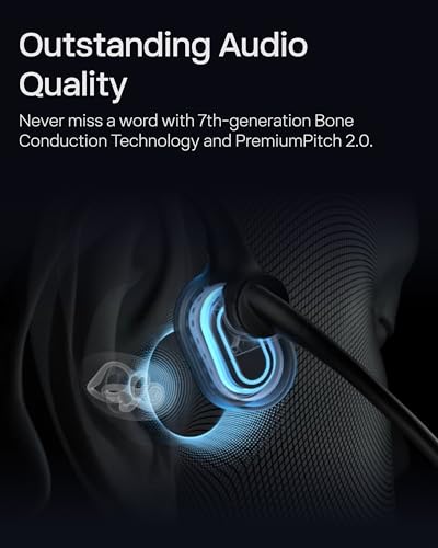 SHOKZ OpenComm2 Open-Ear Bluetooth Headset, Noise-Canceling Mic - style: OpenComm2