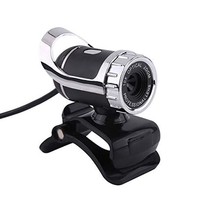 Webcam, USB 2.0 Webcam with Microphone, 12.0M Pixels HD Video Camera for Laptop and Desktop, Perfect for Streaming and Video Calls