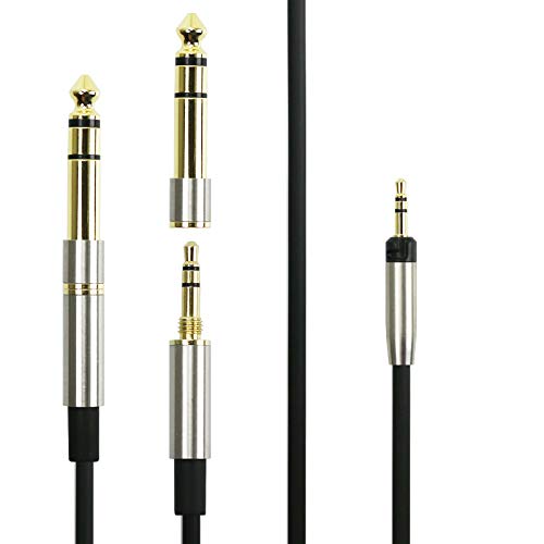 NewFantasia Replacement Audio Upgrade Cable Compatible with Sennheiser HD598, HD598Cs, HD560s, HD598SE, HD620S, HD400PRO, HD599, HD569, HD579, HD505 Headphones 3meters/9.9feet - size: 9.9 ft