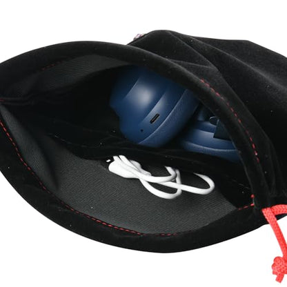 Universal Headphone Protection Pouch Bag 11 x 9.25 in (Large) - color: 11" x 9.25" Black