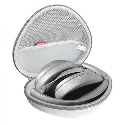 Hermitshell Hard Travel Case for BERIBES/TOZO HT3 / TOZO HT2 Hybrid Active Noise Cancelling Headphones (Silver) - color: silver