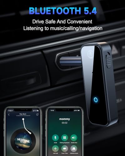 Bluetooth Wireless Audio Transmitter Adapter for AirPods/Headphones, Aux Bluetooth 5.4 Adapter for Car/Home Stereo, TV/Travel Flight, 2 in 1 Wireless Receiver Transmitter(with Aircraft, RCA and AUX) - style: D(Aircraft+AUX+RCA)