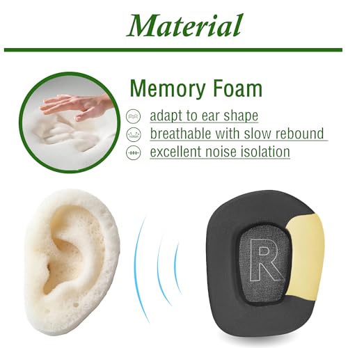 Replacement earpads Compatible with Logitech G733, G535, G335 Headsets Ear Cushion with Cooling Gel
