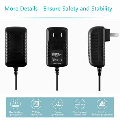 10ft AC/DC Adapter Compatible with Musical Fidelity V90-DAC 32-bit DAC, V90-HPA V90-BHA Headphone Amplifier, V90-LPS Phono Preamp, V90-BLU Bluetooth Link Power Supply Cord Cable Wall Charger