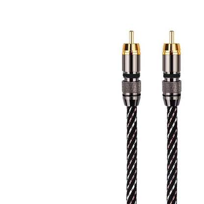 HiFi R/CA Coaxial Audio Cable Hi-End R/CA Male Digital Coaxial Cable(2m) - size: 2m