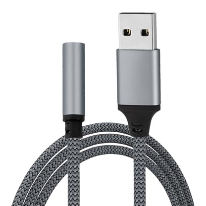 USB to Jack Audio Adapter 3.5mm Audio Adapter Jack Stereo Converter | Audio Jack External Stereo Sound Card Built-In Decoding Chip for Headphone Headset PC Laptop Desktop - size: 50cm