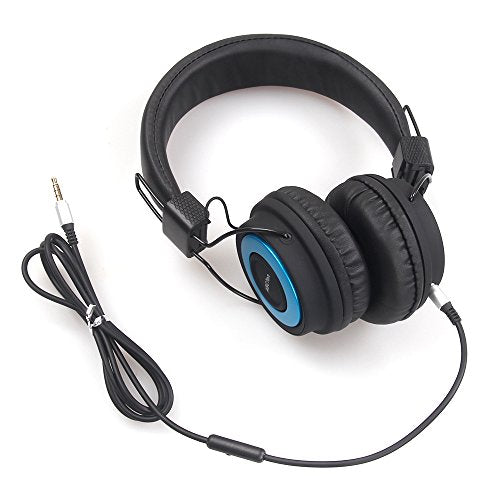AT808 On-Ear Headphone with Microphone and Detachable 3.5mm Audio Cable