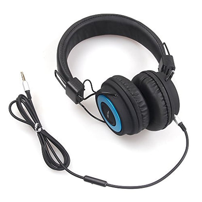 AT808 On-Ear Headphone with Microphone and Detachable 3.5mm Audio Cable