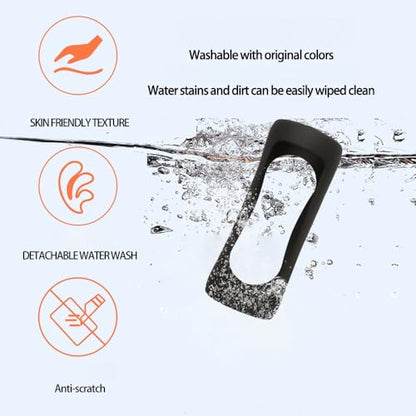 Protective Sleeve for JBL Grip Speaker Protective Case Dirt and Dust Resistant Shockproof Protection Accessories (Black) - color: black