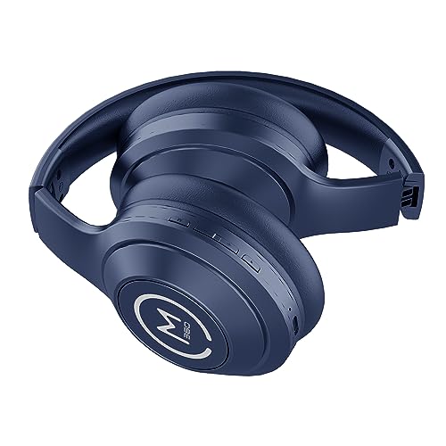 Morpheus 360 Comfort Plus Wireless Over-Ear Headphones - Bluetooth Headset with Microphone - 10H Playtime - HP6500L (Blue) - color: Blue