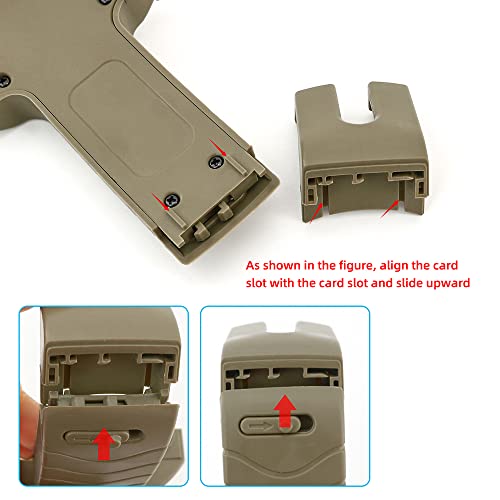 Microphone & PTT for Walker's Razor Noise Cancelling Headphones Airsoft（Tan） - color: Tan