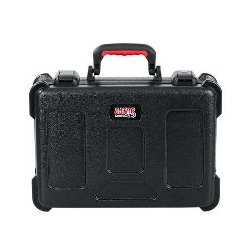 Gator Cases Wireless Microphone Case with TSA Approved Latches for 6 Wireless Microphones; (GTSA-MICW6) - style: (6) Wireless Mics