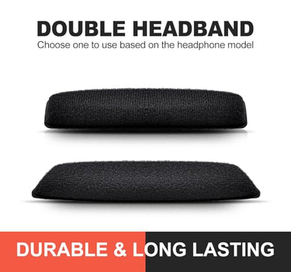 Replacement Ear Pads Headband for Astro A40 and A50 GEN1 GEN2 Headset with Mic Foam by LTYIVABHTTW I Comfortable Leather (Not Compatible with A40TR, A50 GEN3, GEN4)