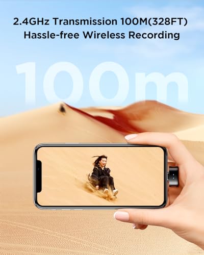 BOYA Magic USB-C Wireless Lavalier Microphone, 30Hrs Battery,328FT Los Range, Safety Track&Limiter, Ai Noise Reduction Type-C Wireless Lapel Mini Mic for Android iPhone 17/16 Audio Video Live YouTube - style: Magic-05(USB Type-C)