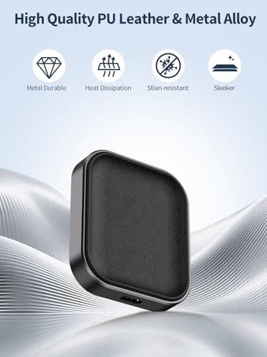 AirPods Pro Charger, Wireless Charging Station for AirPods Pro 3/ Pro 2/Pro, Wireless Charger for Airpods 4 (with Active Noise Cancellation)/ 3rd/ 2rd, Black - color: Aluminum(Black)-for AirPods