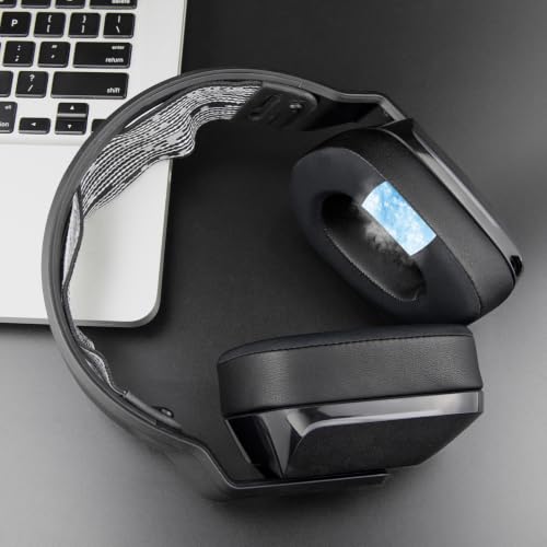 SOULWIT Cooling Gel Earpads Replacement for Logitech G733/G535/G335 Lightspeed Wireless Gaming Headset, Ear Pads Cushions with Comfort Noise Isolation Foam - Black - color: Black