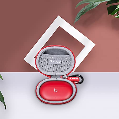 RLSOCO Case for Beats Studio Buds/Studio Buds+ True Wireless Noise Cancelling Earbuds (Red) - color: Red
