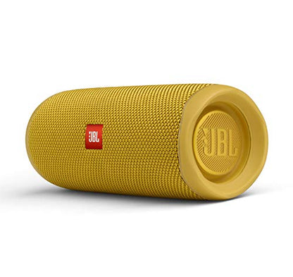 JBL FLIP 5, Waterproof Portable Bluetooth Speaker, Yellow | Sounds better than ever, Bring the party anywhere, Make a splash with IPX7 waterproof design, A rainbow of colours - color: Yellow